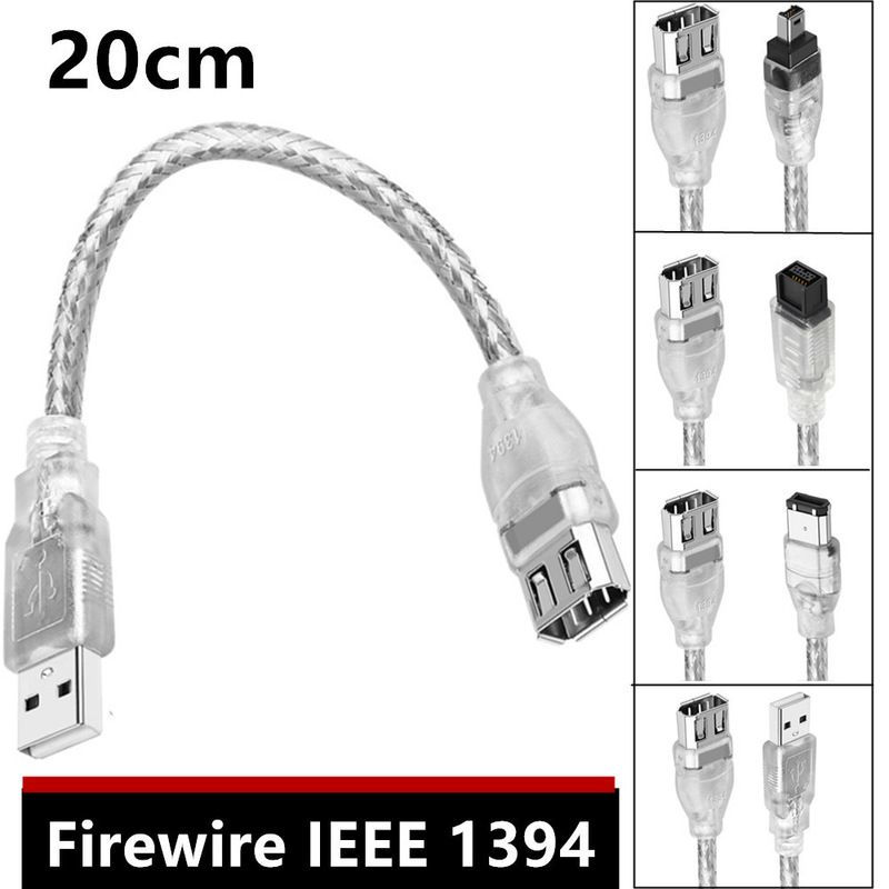 Ieee 1394 Line Firewire 6P 9P 4P USB Digital Camera Firewire Medical Equipment Adapter Cable