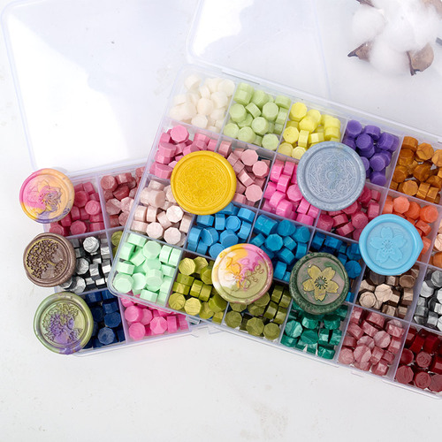 Fire paint seal wax particles wholesale color fire paint sealing wax retro mixed color fire paint accessories fire paint wax fire paint wax particles
