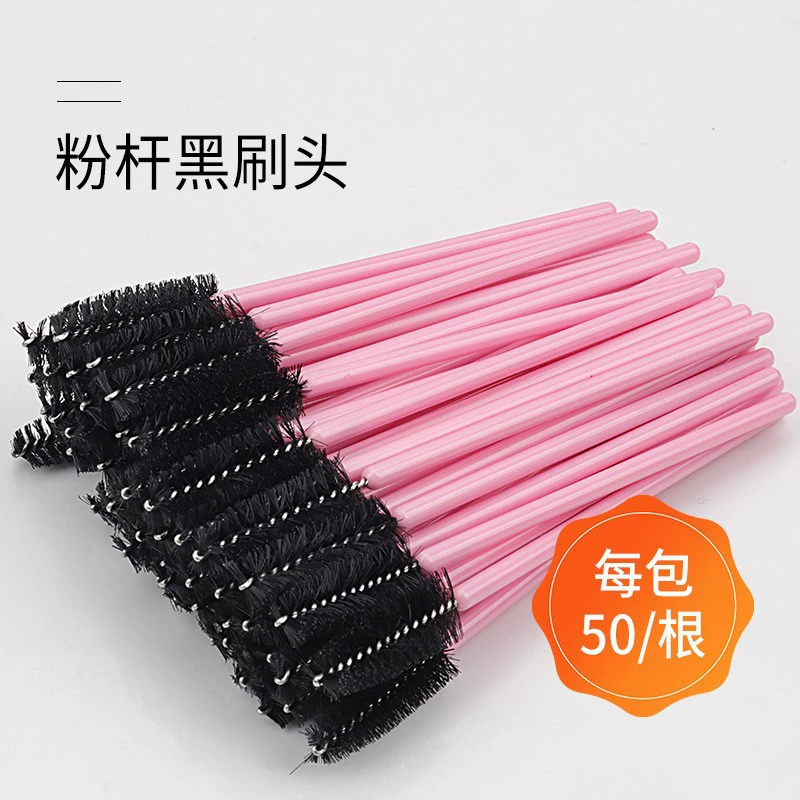Disposable brush for eyelashes, curly false eyelashes for extension