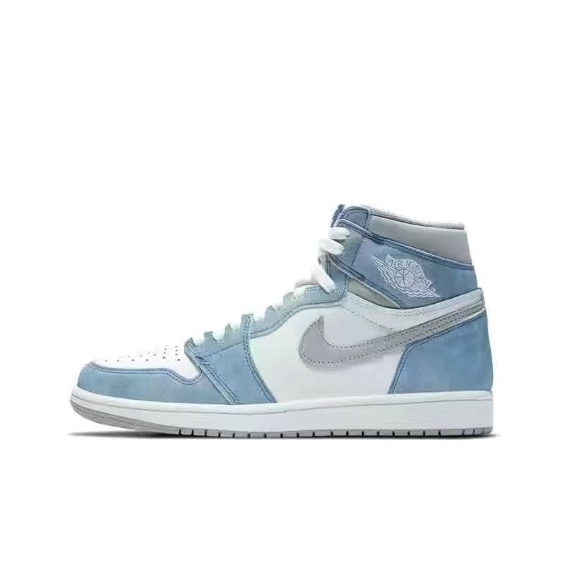 Puta Chunwon AJ1 zapatillas de baloncesto de alto nivel Aj1 pequeña universidad de Mocha azul Jiao1 ceniza aj1 zapatillas deportivas de pareja