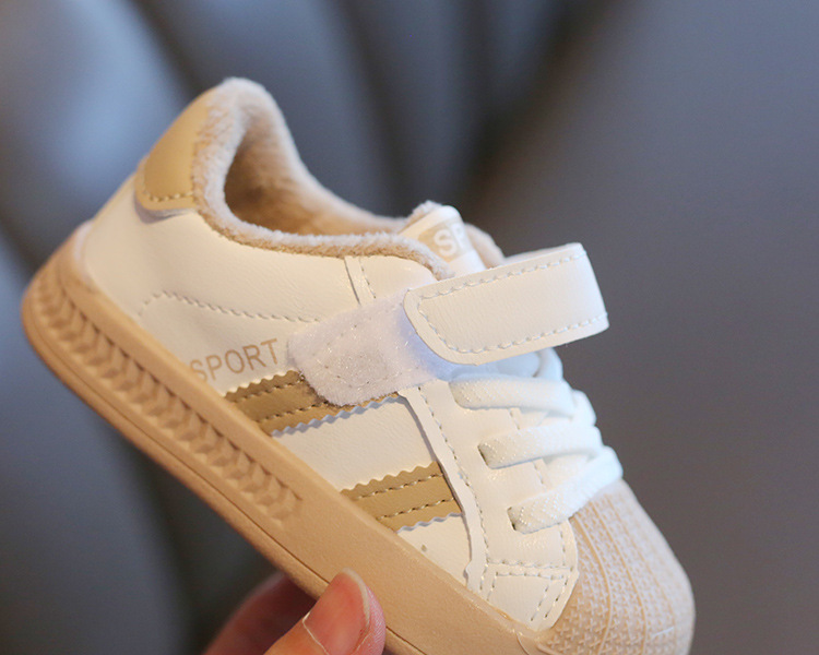 Vinter baby skal topp pojkar och flickor barnbräda plysch tjocka bomullsskor vattentät liten_voghion.com