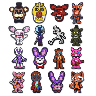 Cross-border e-commerce cartoon hole shoes shoes flower DIY accessories detachable decorative buckle garden shoes buckle in stock wholesale