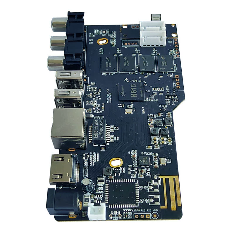 Quanzhi H616 PCBA Главная плата Android 10.0 OEM/ODM индивидуальная сетевой сетки набор - материнская плата приставки