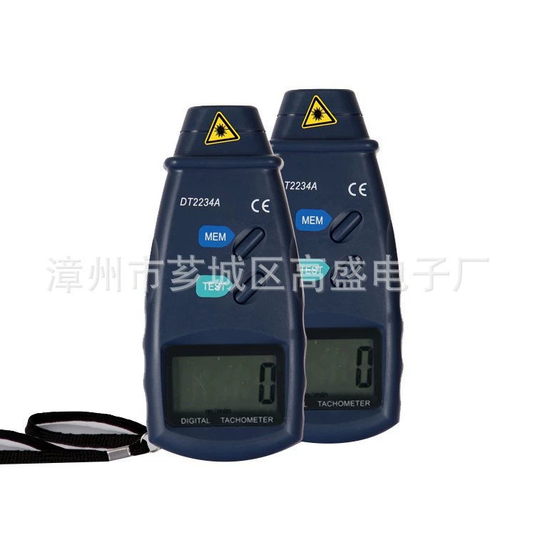 Тахометр DT2234A Бесконтактный тахометр цифровой тахометр Goldman Sachs Electronics