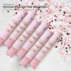 結婚式用品、ウェディングキャノン、結婚式用手持ち花火、開業祝い、開店祝い、花火筒、手回し花びら雨、祝祭式