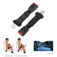Cross-border best-selling plus-size car safety belt extender 23cm extension strap lengthener seatbelt extension strap