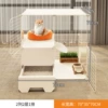 【70*35*70】Cat cage, one room, one living room and one bathroom