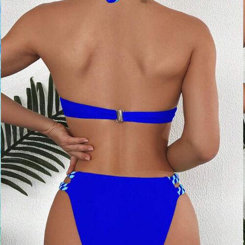 Women's  New Style Bikini Swimwear, Separate Pure Color Sexy with Underwire, Bikini Swim Suit