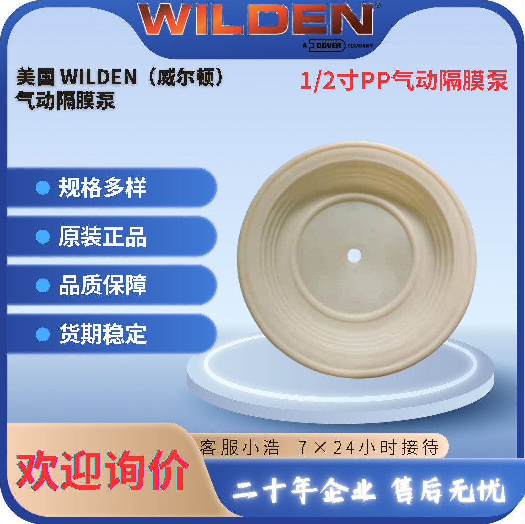 美国威尔顿WILDEN配件08-1010-56  2寸食品级隔膜