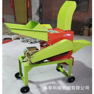 家用小型粉碎铡草机 喂牛羊用的小型打草机 干湿两用牧草碎草机