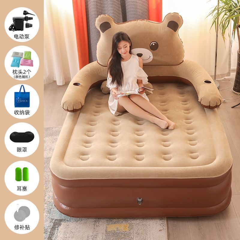 [초인기 브라운베어 매트리스+침대헤드] 190*100*40