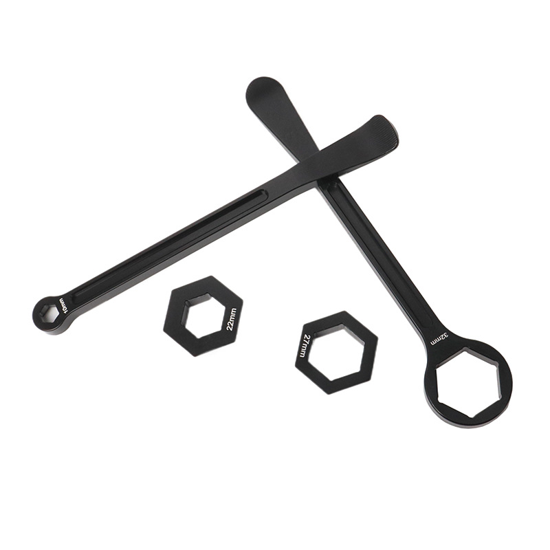 Off-Road Vehicle Tire Removal Rod, Motorcycle Rim Tire Special Repair Tool, Hexagonal Wheel Axle Wrench, Tire Remover Pry Bar