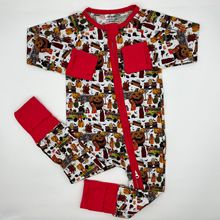 欧美精品店竹纤维睡衣外贸批发男孩夏季钓鱼蓝色爬服连体衣