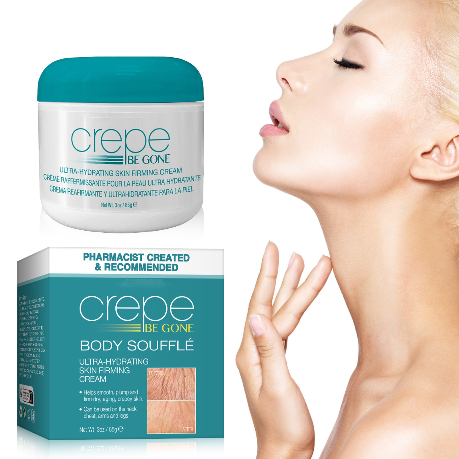 Crema corporal hidratante, crema corporal hidratante
