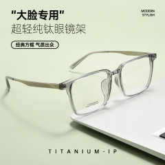 Bestin BW81019G 輸入 TR フレーム純チタンテンプル高品質メンズオフラインストア人気の大きな顔フレーム