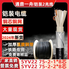 ����SYV22 75-2-1*8 2��ͨ��ͬ�S��|ֱ��䓎�����ͨ���z�b���׾�