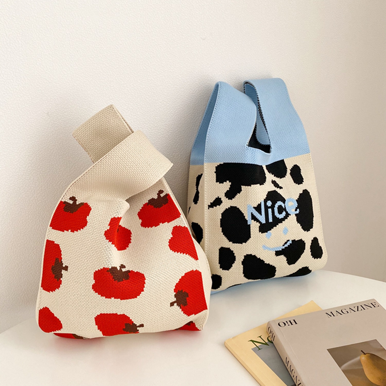 Women's Gender Classic Style Style Square Shape Medium Size Women's Medium All Seasons Polyester Stripe Lingge Classic Style Square Open Handbag