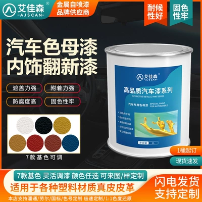 Provide color masterbatch leather paint car interior color change renovation repair reduction oil matte leather paint