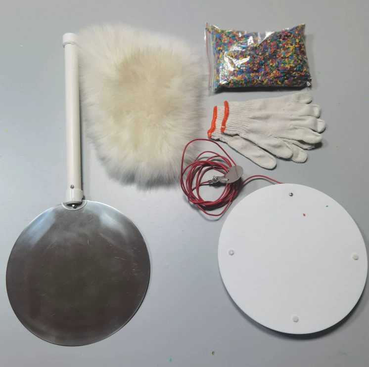 [Статические летающие цветы] Нейлоновый электростатический подвесной генератор трения для поиска и веселых физических экспериментов