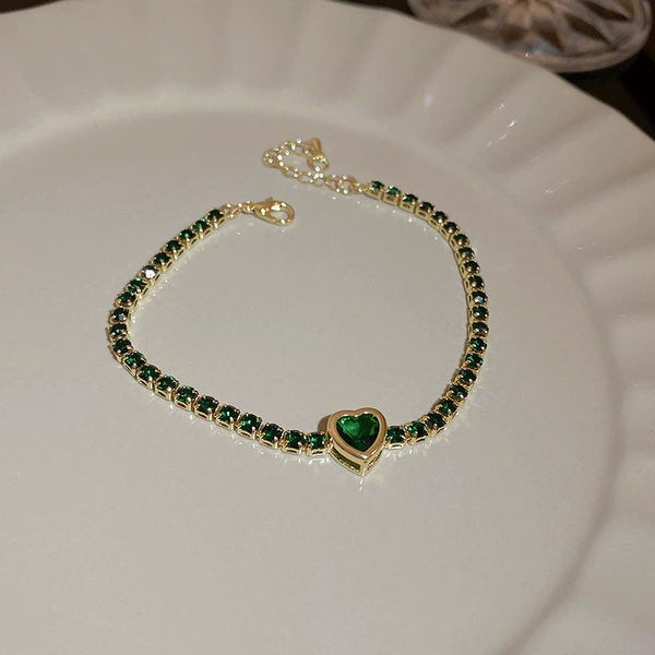 63#Bracelet-Green Love