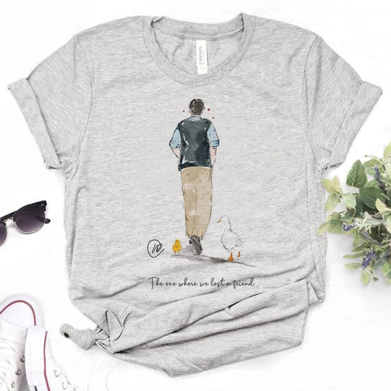 Friends Tv Chandler Bing Top Women Y2K Summer Manga Top Fema