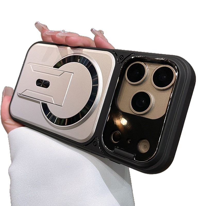 PinShield multifuncional para iphone17 nuevo soporte plegable invisible de absorción para Apple 16PROMAX