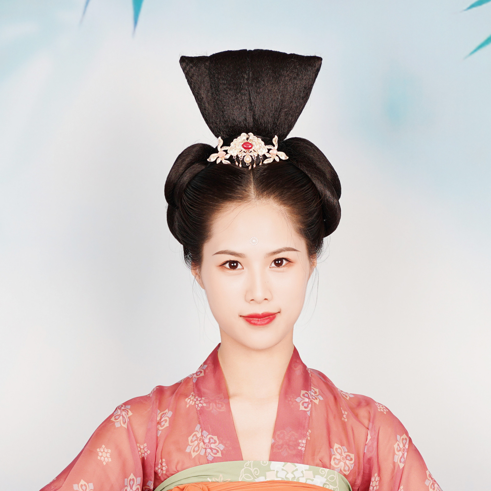 古装造型发髻汉服发髻头饰假发发髻古风发髻假发 影视影楼cos发髻-阿里巴巴