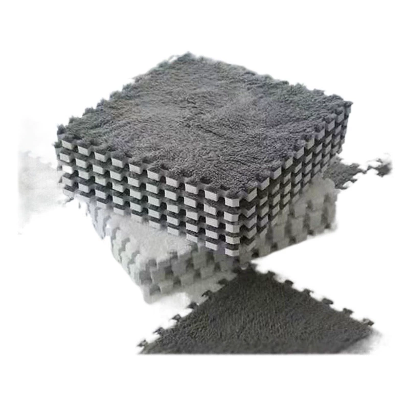 Шить бархатный коврик спальня полная кровать коврик-пазл утолщенный замшевый коврик из пеноматериала EVA плавающий оконный коврик