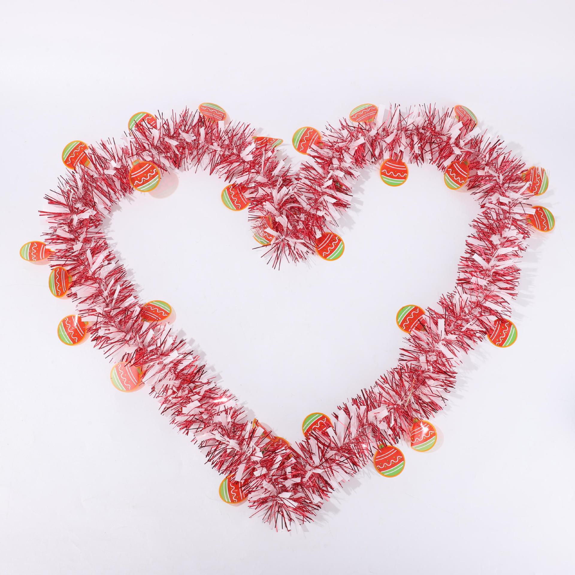 라이트 볼 - 빨간색과 흰색 버블