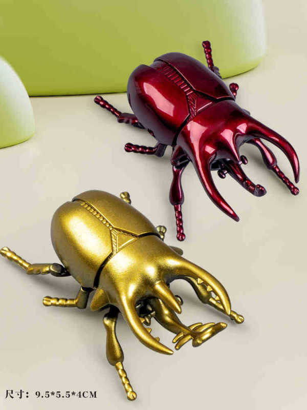 クリエイティブゼンマイカブトムシおもちゃ昆虫カブトムシシミュレーション動物ユニコーンカブトムシ機械モデル子供のおもちゃ|undefined