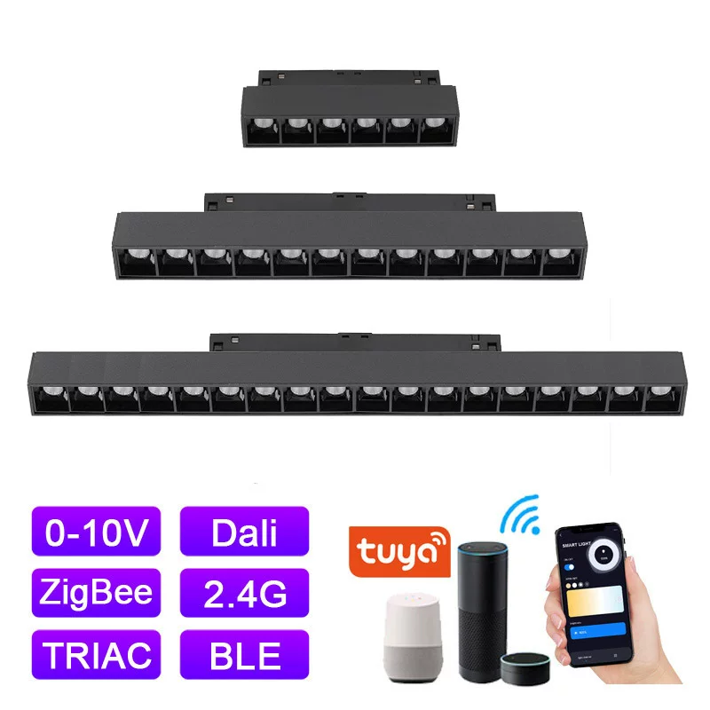 LED magnetic spot lighting for office for living room for bedroom railed