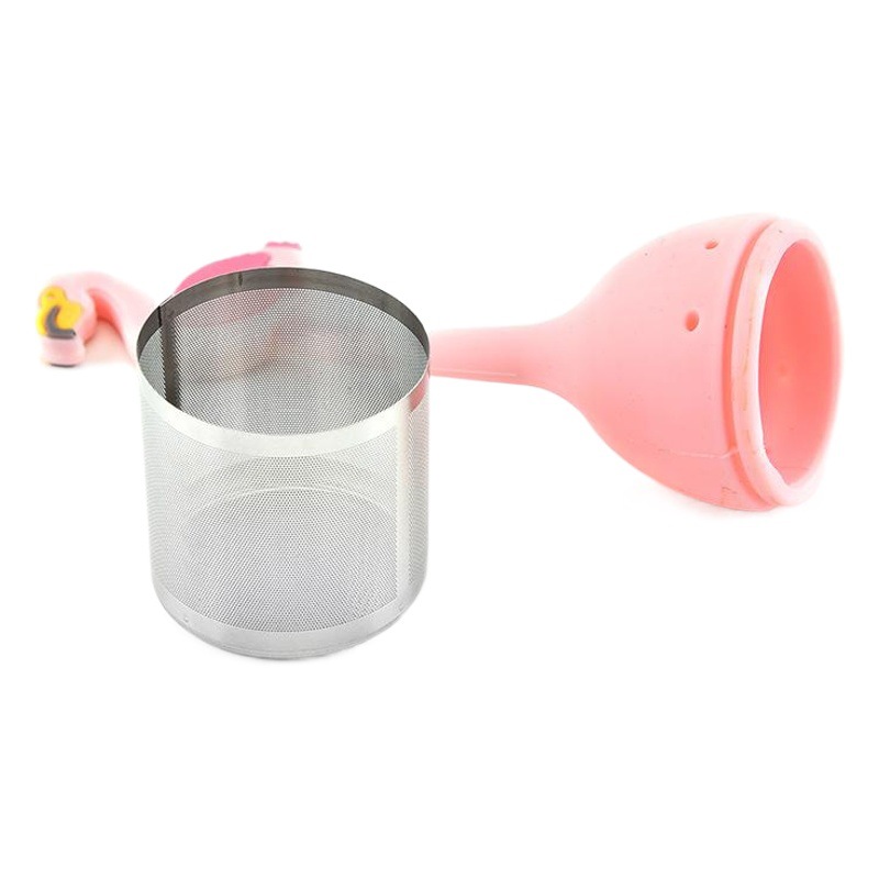 Filtro de Té de Silicona y Acero Inoxidable 304 Creativo