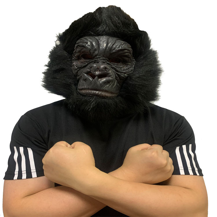 Маска, шлем, монстр, Кинг-Конг, xэллоуин, выпускной вечер