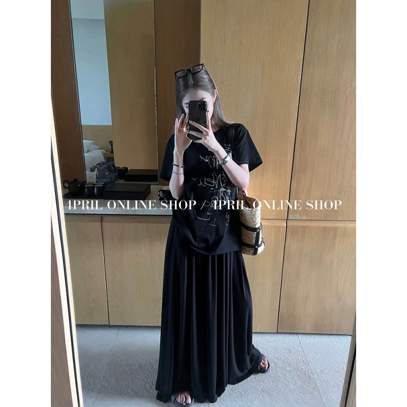 4PRIL C位给到它 又一条好穿的遛弯半裙4.0夏季宽松长