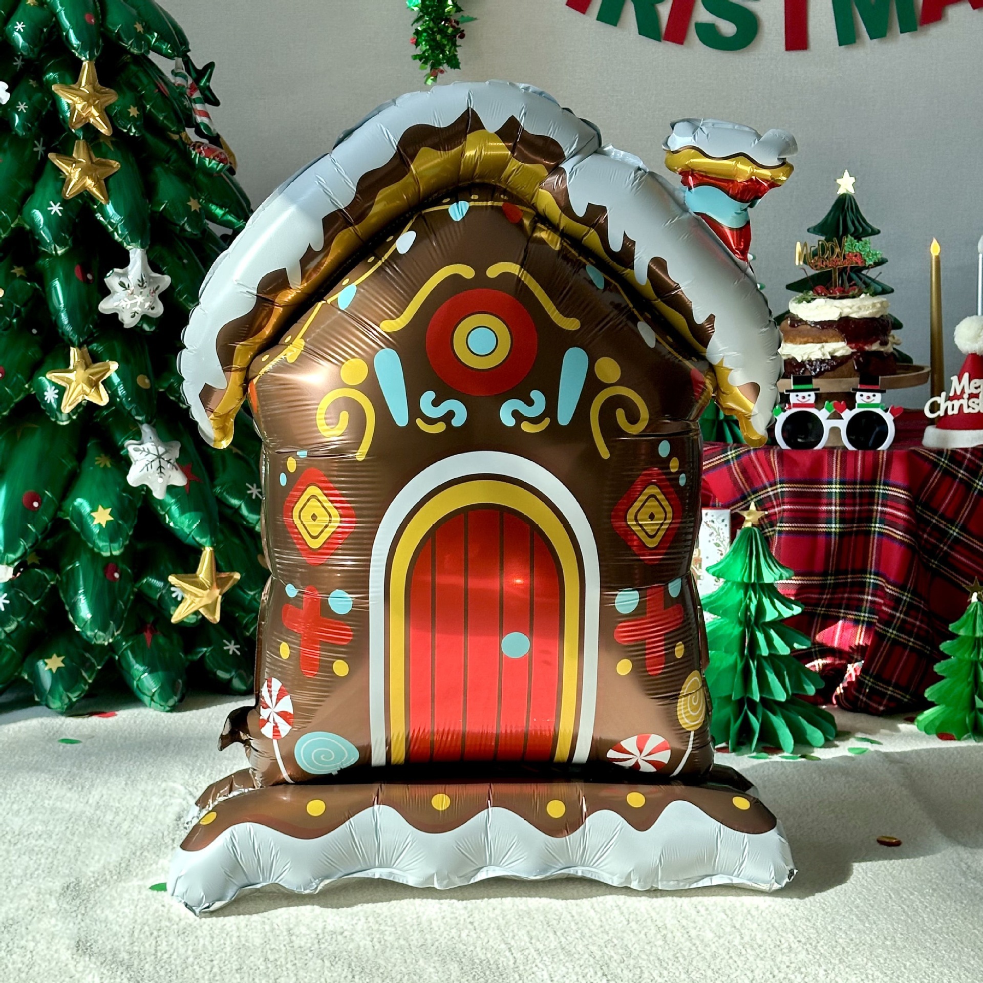 Casa de galletas de pie (100 * 73cm)