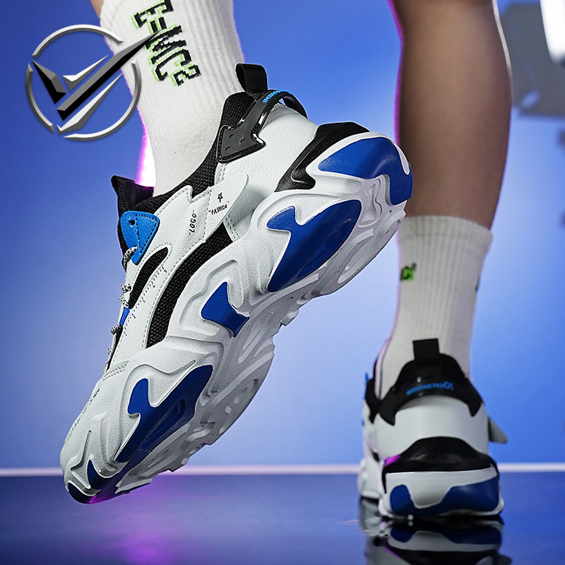 Spring new pattern Basketball shoes men and women Running shoes Mesh cloth ventilation fashion Metrosexual shock absorption lovers motion Casual shoes
