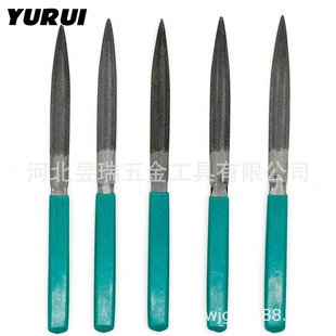 Japanese-style mid-tooth semicircle file grinding tool alloy double-grain
