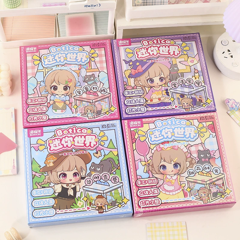 Небольшая творческая трехмерная хижина ручной работы, набор