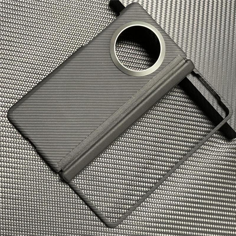 新商品のケブラーはファーウェイmate x 5超薄中軸保護カバーのアラミド繊維の磁気吸収保護カバーを適用します。|undefined