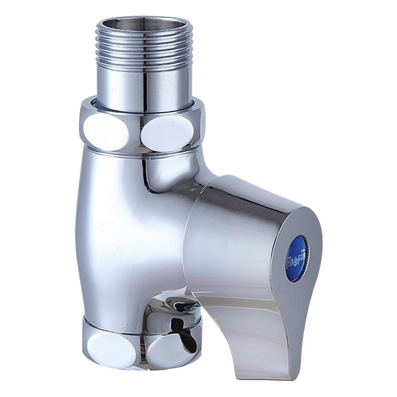 Туалет Промывочный Клапан Ручной Пресс Туалет Выключатель Клапан Большой Задержки Писсуар Приседания Туалет Быстрое Открытие Промывочный Клапан