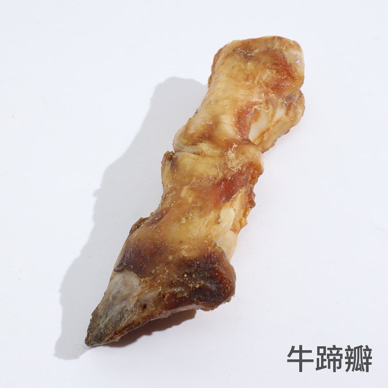 Palo molar para perros, perro grande, hueso de perro resistente a morder, palo molar, rey demonio mixto, hueso de pezuña de ternera asada, solapa de pezuña de ternera