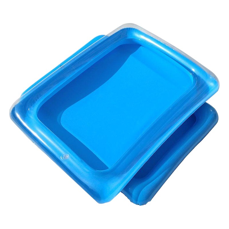 pvc sand table children fishing toy mini pool air cushion inflatable tray inflatable basin 6045