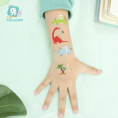 跨境防水套裝兒童紋身貼 卡通獨角獸恐龍紋身貼紙tattoo stickers