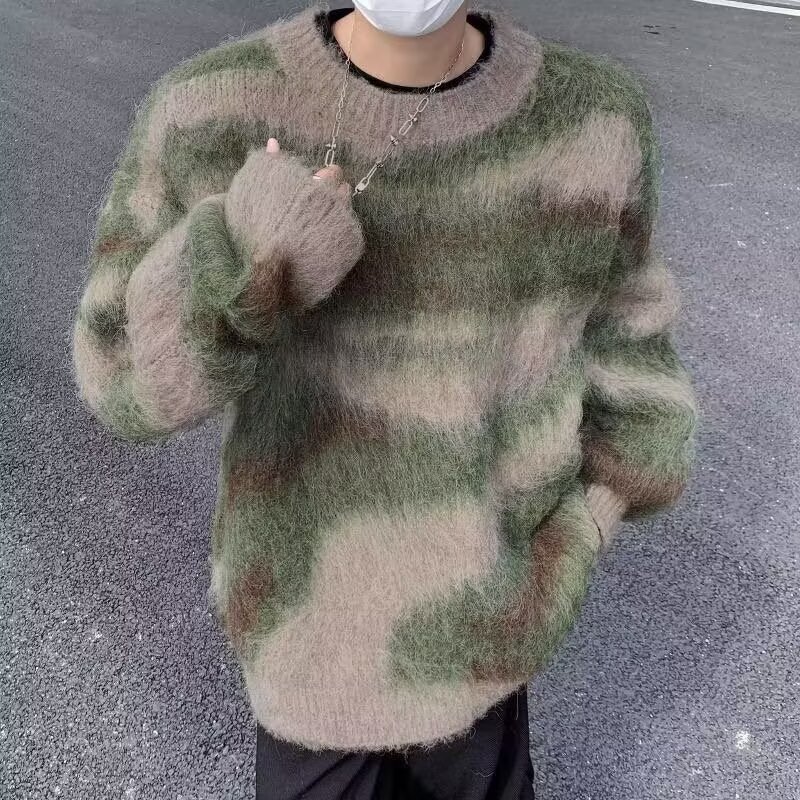 Round Neck Knitwear Knitwear Men's Trendy Brand Handsome Autumn and Winter Bottoming Shirt 2024 New Men's Elegant Slim Top Round Neck Knitwear Knitwear Men's Trendy Brand Handsome Autumn and Winter Bottoming Shirt 2024 New Men's Elegant Slim Top