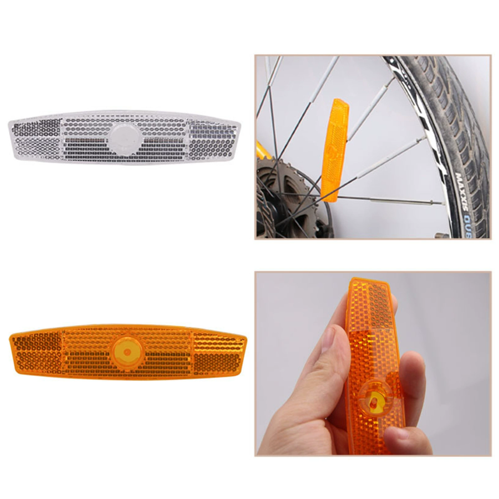 Велосипедные Светоотражающие спицы горный велосипед стальное кольцо Светоотражающая полоса велосипедная Светоотражающая карточка ночное снаряжение для езды