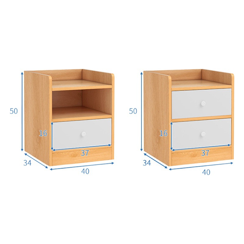 Pequeña mesita de noche simple moderno simple rack de almacenamiento armario lateral ultra estrecho espacio de almacenamiento para sala de alquiler