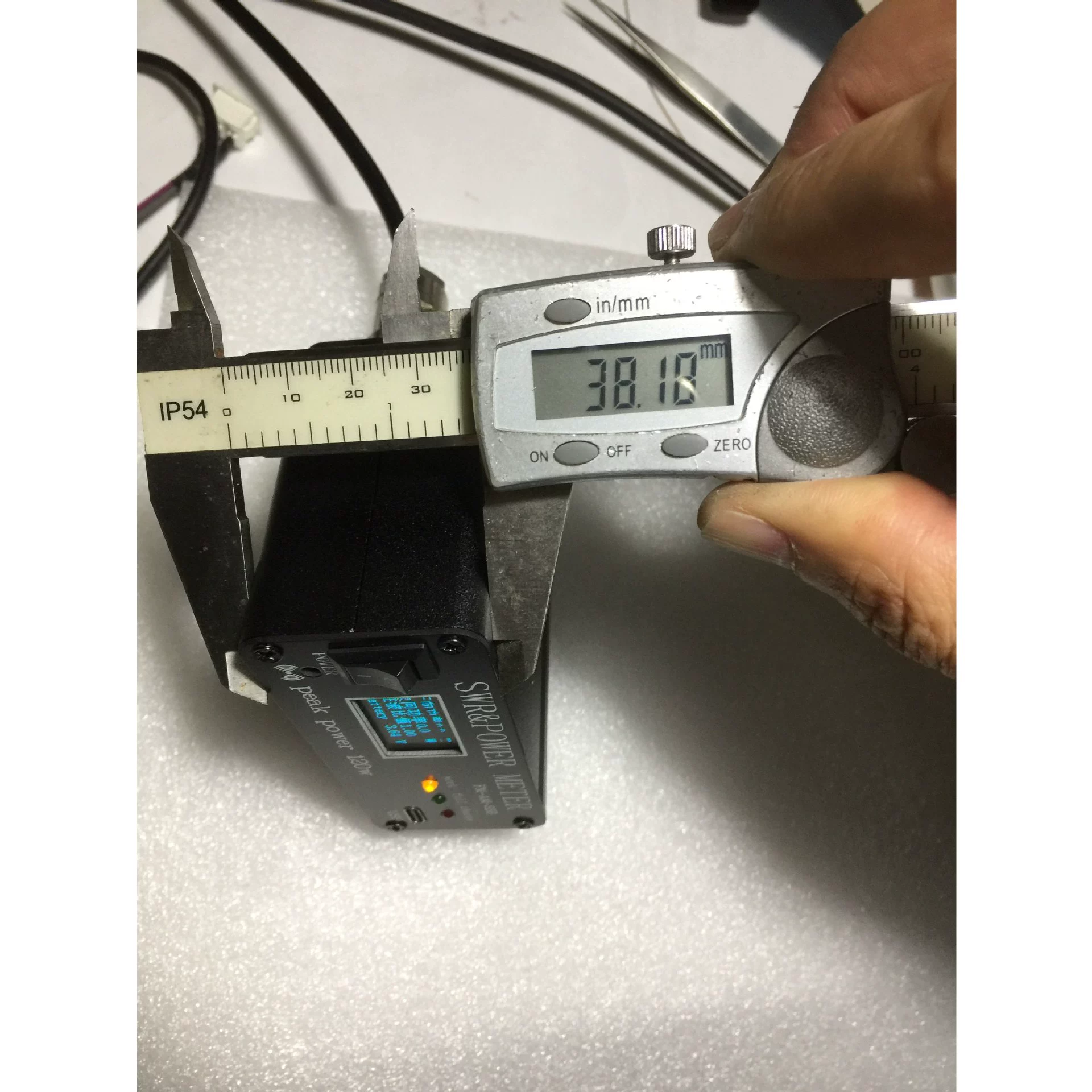 Short -wave power table SWR DIY digital OLED BG5CQV