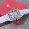 Square watch suitable for men and women for beloved, dial, belt, quartz watches