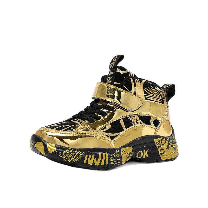 Zapatos de algodón para niños otoño y invierno nuevos zapatos de nieve para niños grandes y medianos al aire libre zapatos deportivos calientes para niños