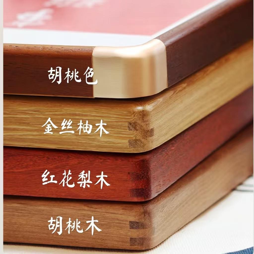 厂家胡桃木纯实木画框榫卯书画框装裱画框特大号十字绣框